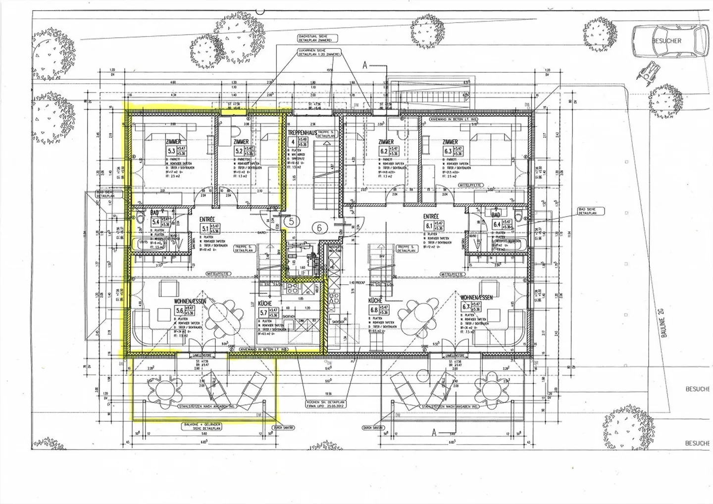 Bella e spaziosa appartamento di 3,5 stanze con galleria nel verde - Foto 13 di 14