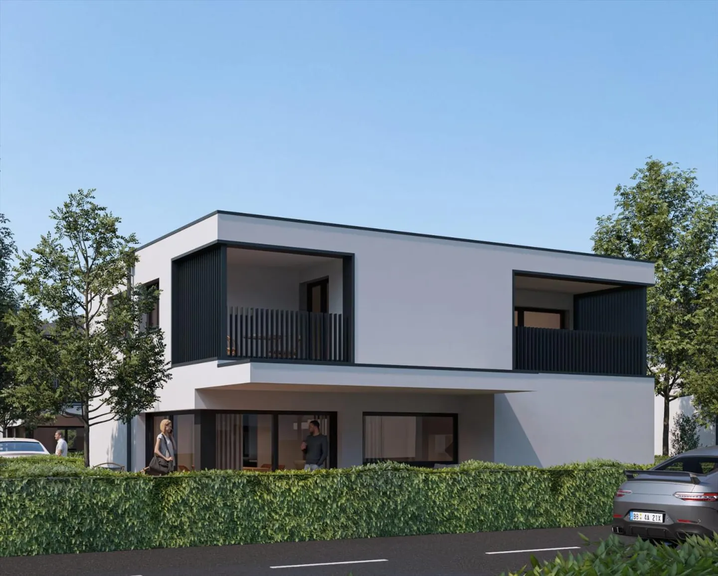 D - Villa indipendente nuova con 5,5 stanze, su piano - Villa D - Foto 1 di 12