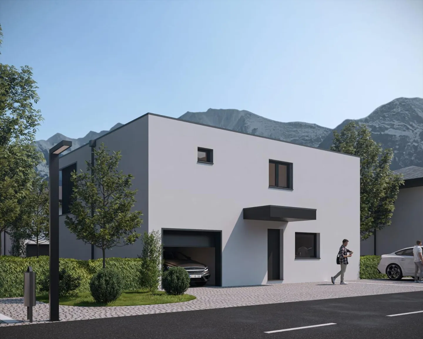 D - Villa indipendente nuova con 5,5 stanze, su piano - Villa D - Foto 2 di 12