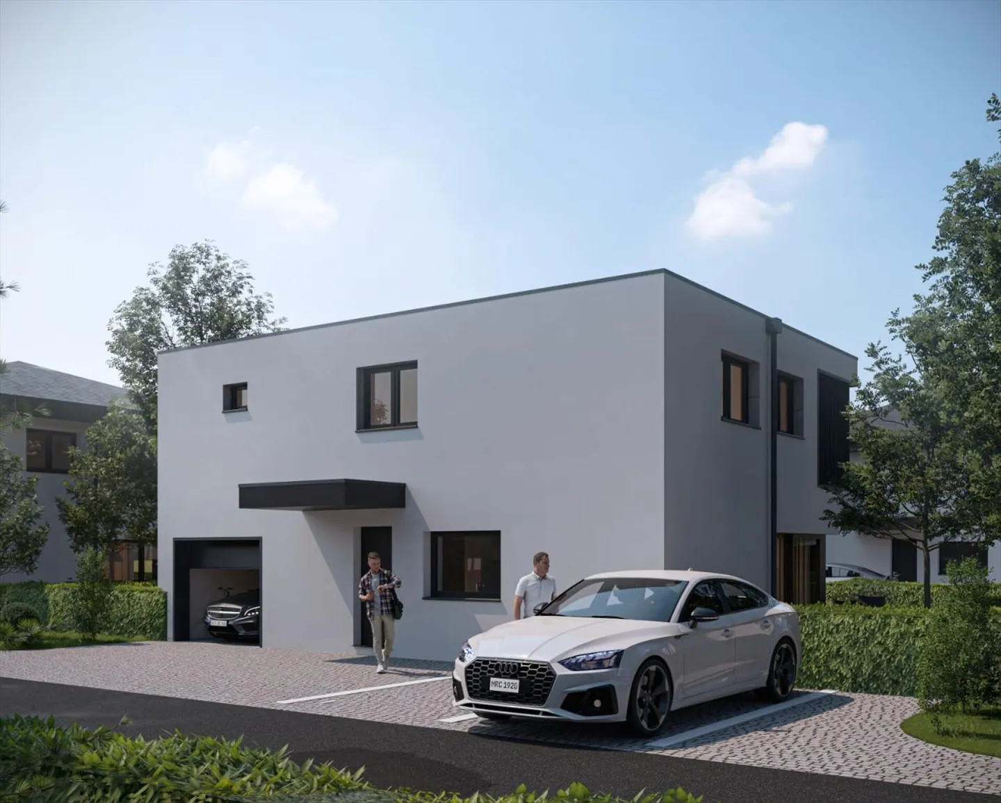 D - Villa indipendente nuova con 5,5 stanze, su piano - Villa D - Foto 3 di 12