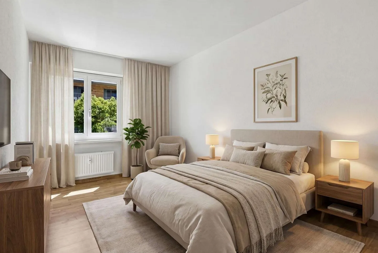 Well-maintained 4.5-room apartment in a family-friendly central location in... - Photo 10 of 12