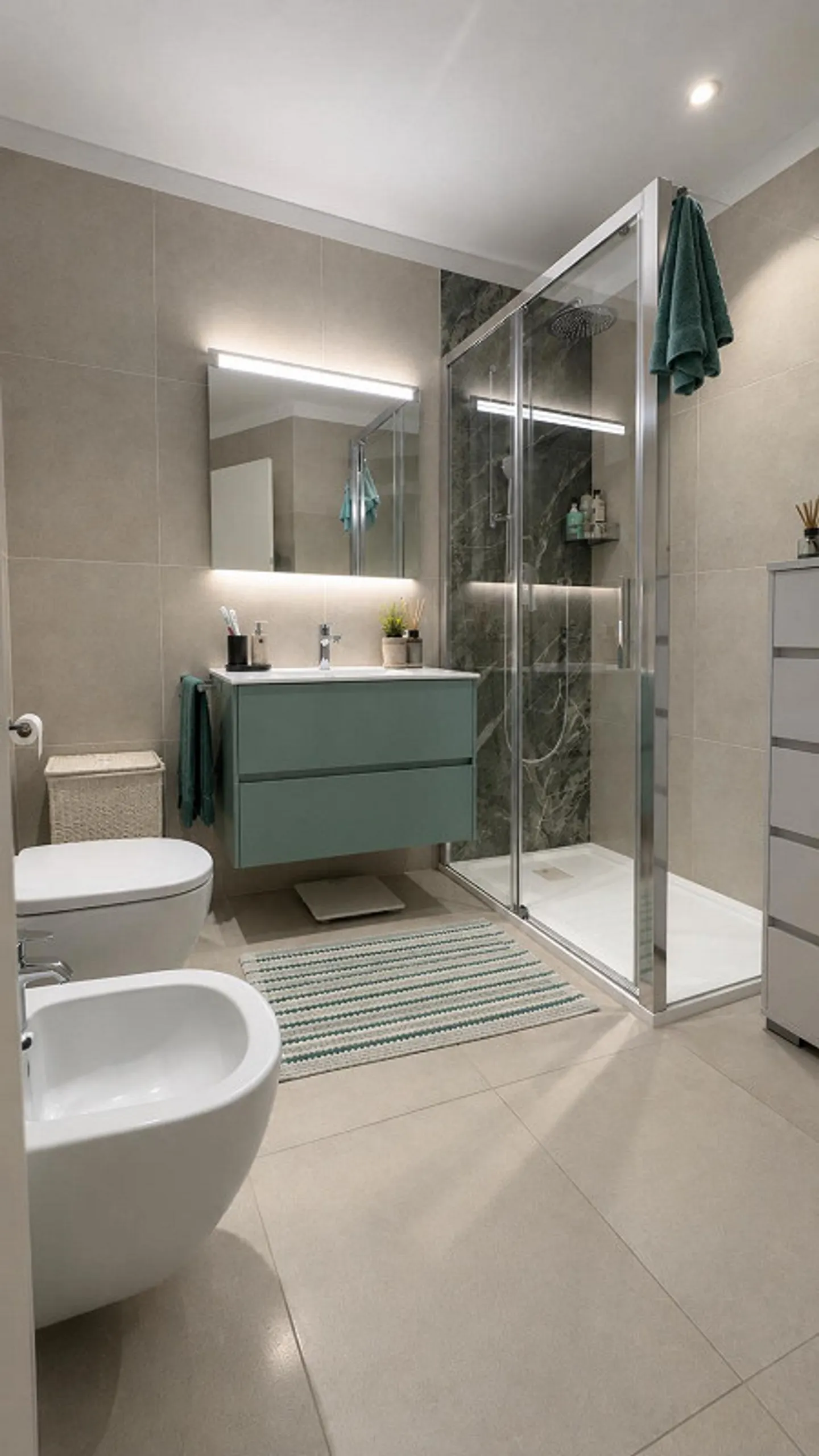 Montagnola : élégant appartement de 2,5 pièces avec jardin - Photo 6 sur 8