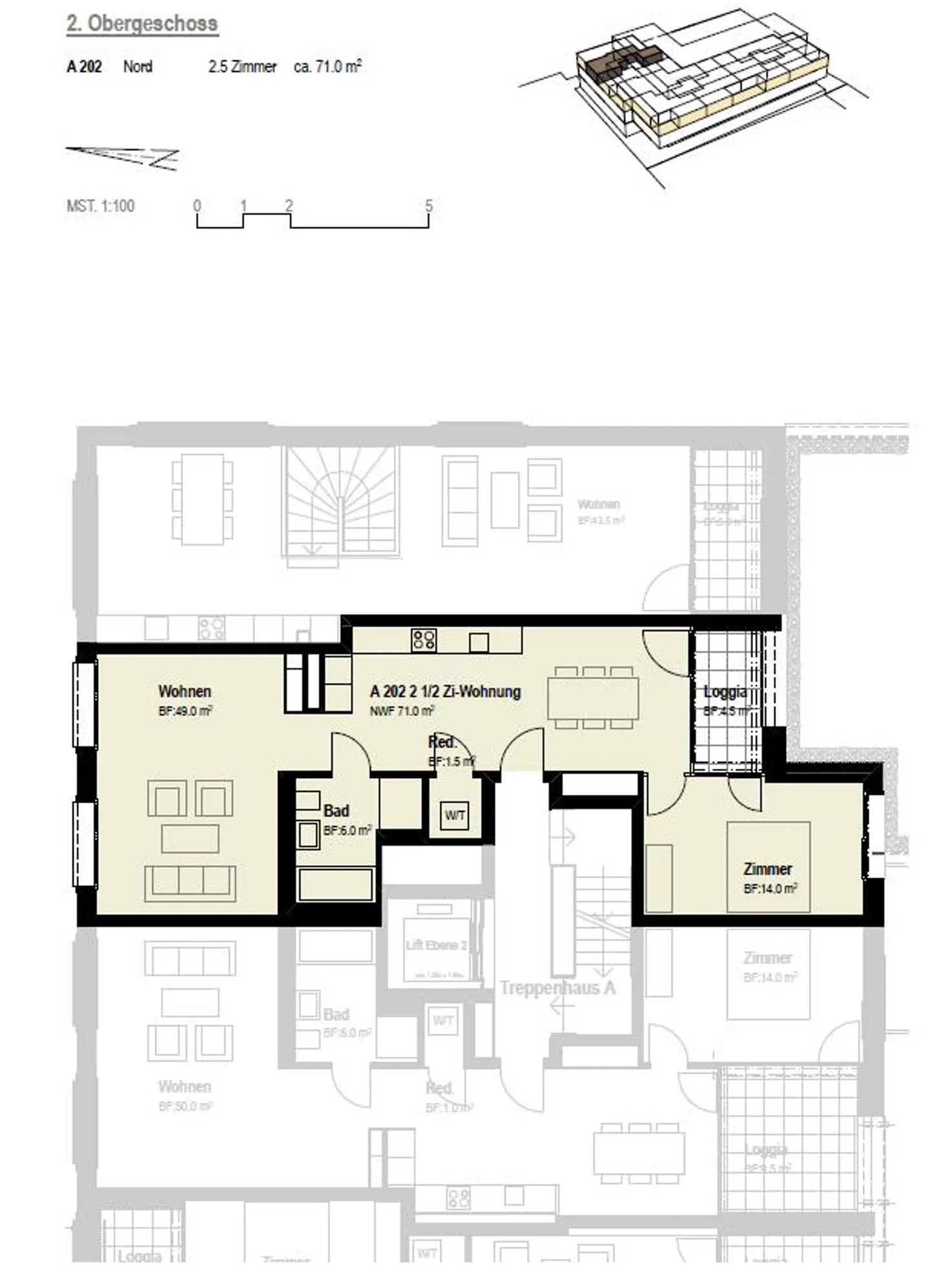 Rent without bail - Sunny apartment in the center - Photo 7 of 7