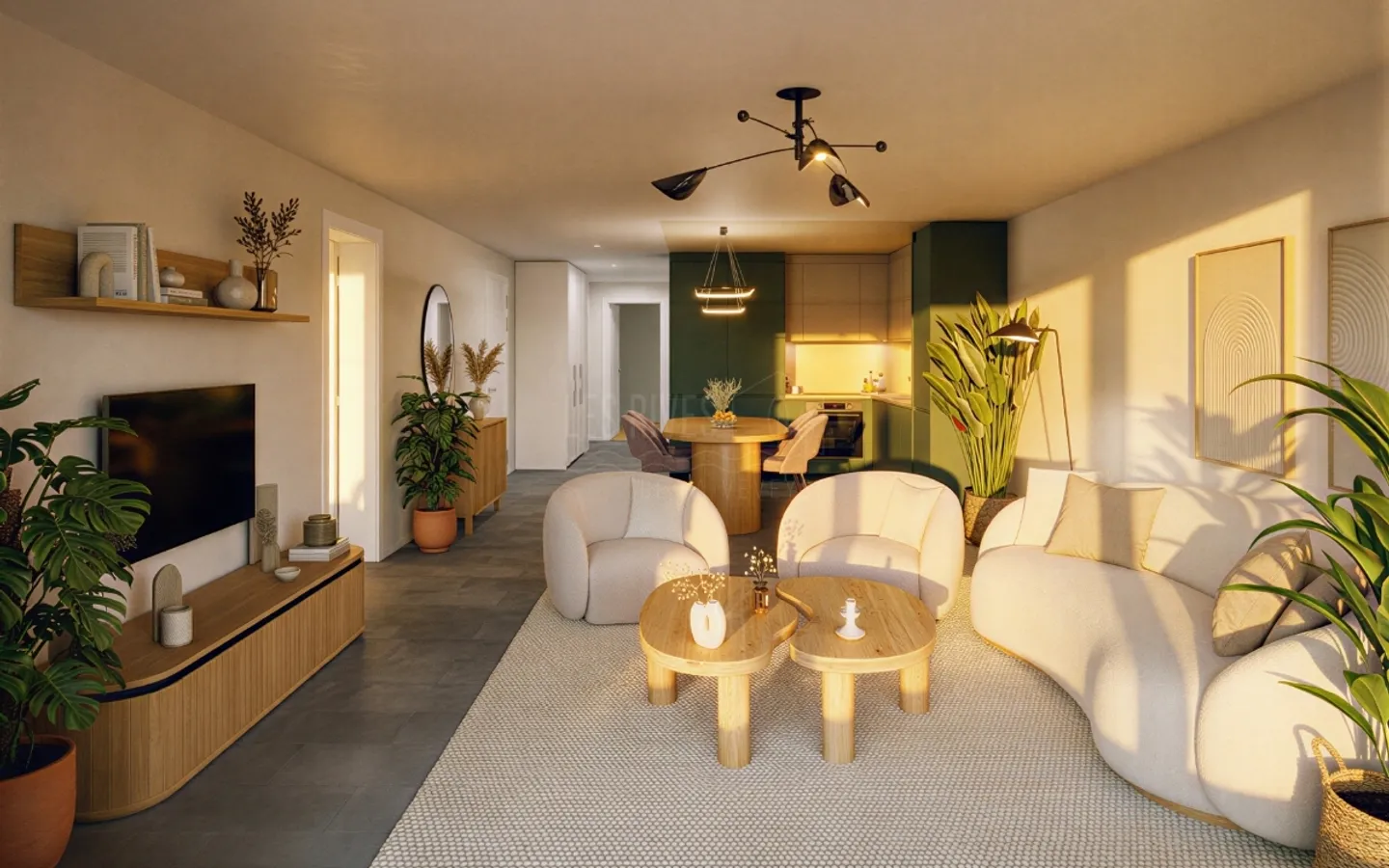 Geräumige Familienwohnung mit Balkon - Foto 3 von 8