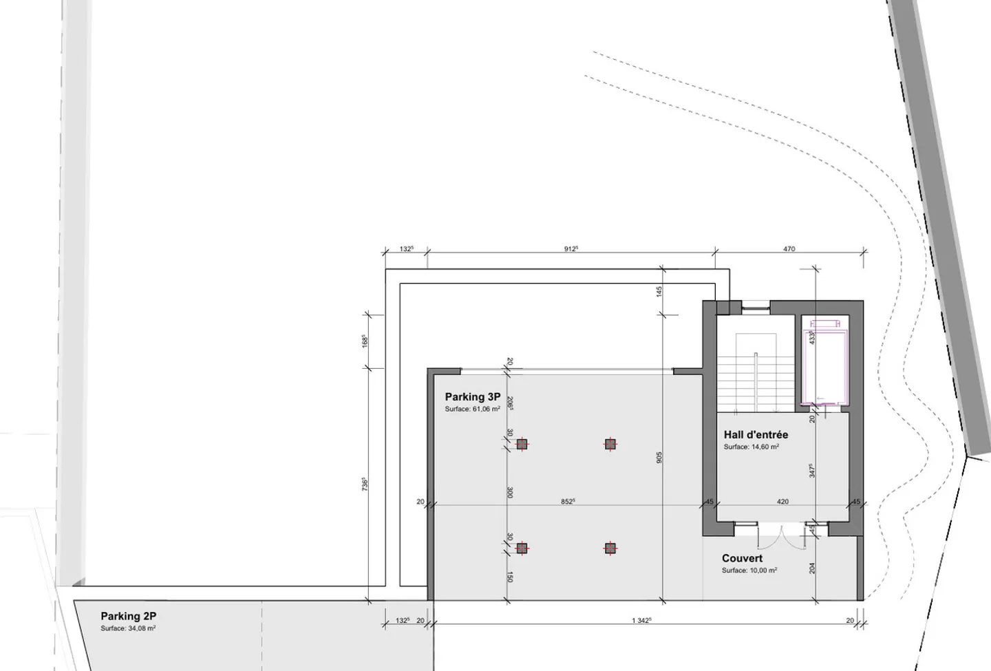 Land with plans for a small building of three apartments - Photo 3 of 10