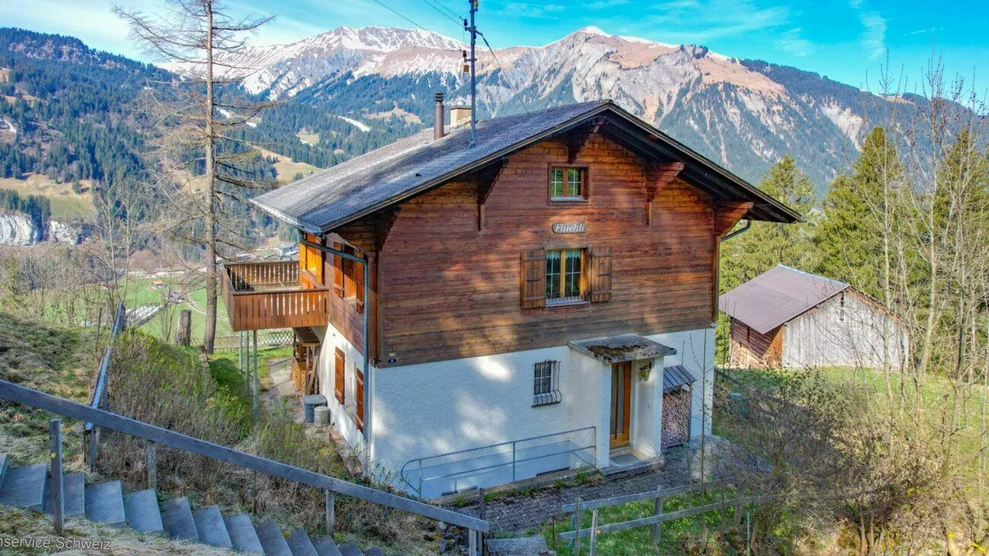Gemütliches Zweifamilien- Chalet auf dem Bühlberg mit wunderschöner... - Foto 3 von 7