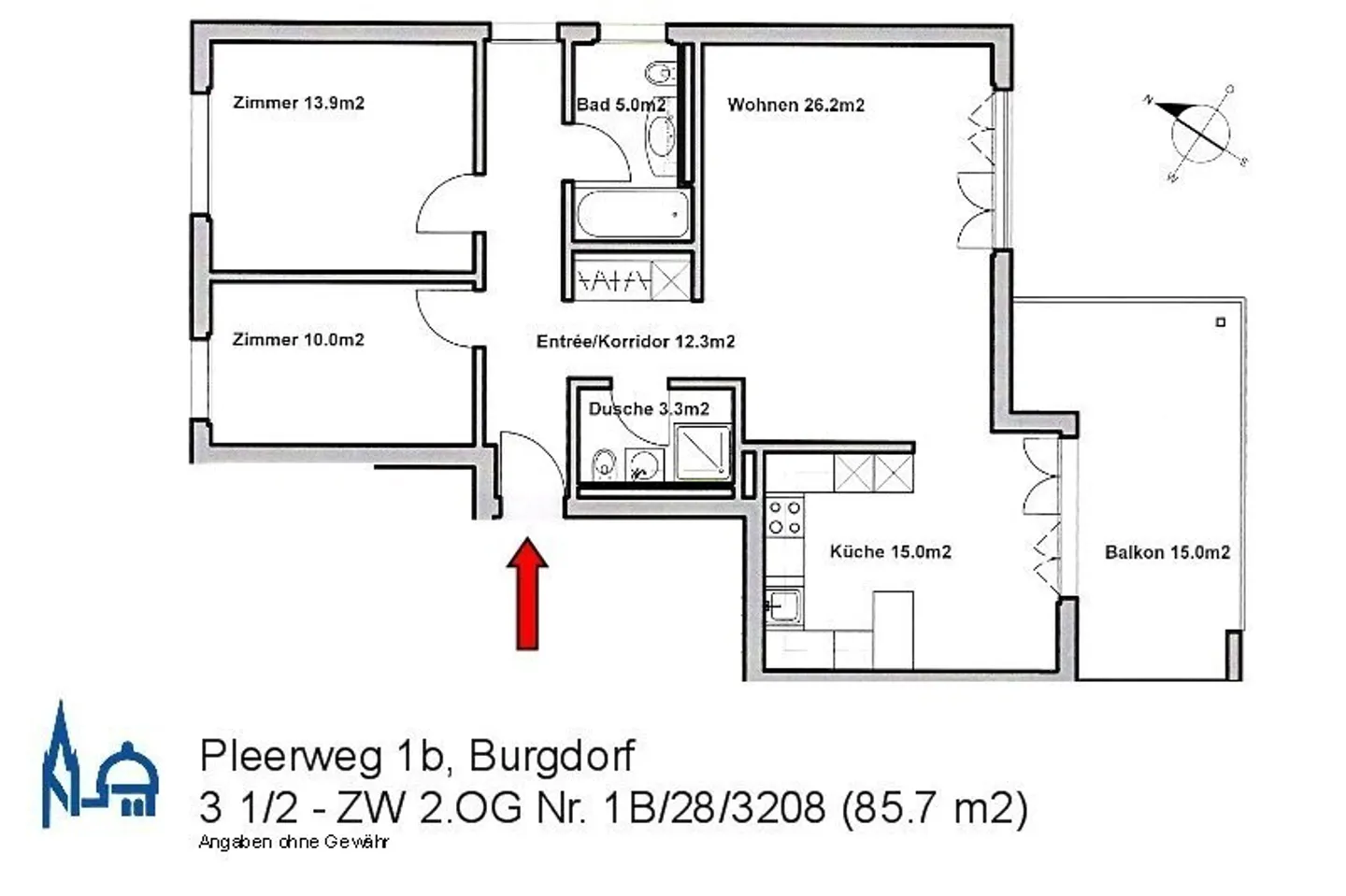 Wohnung mieten - Foto 10 von 12