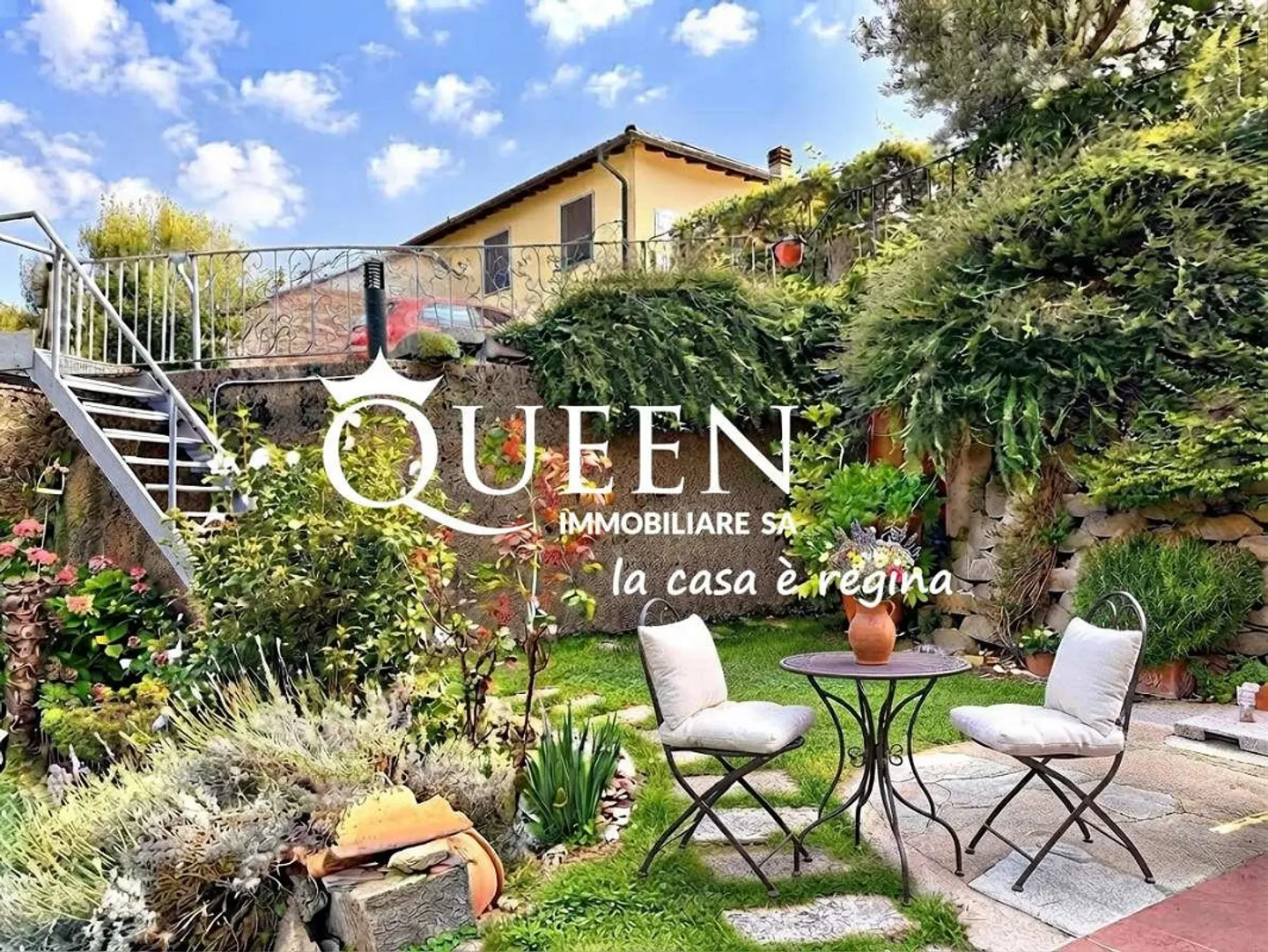 Corteglia: angrenzendes Haus mit 3,5 Zimmern und großem Garten - Foto 8 von 10