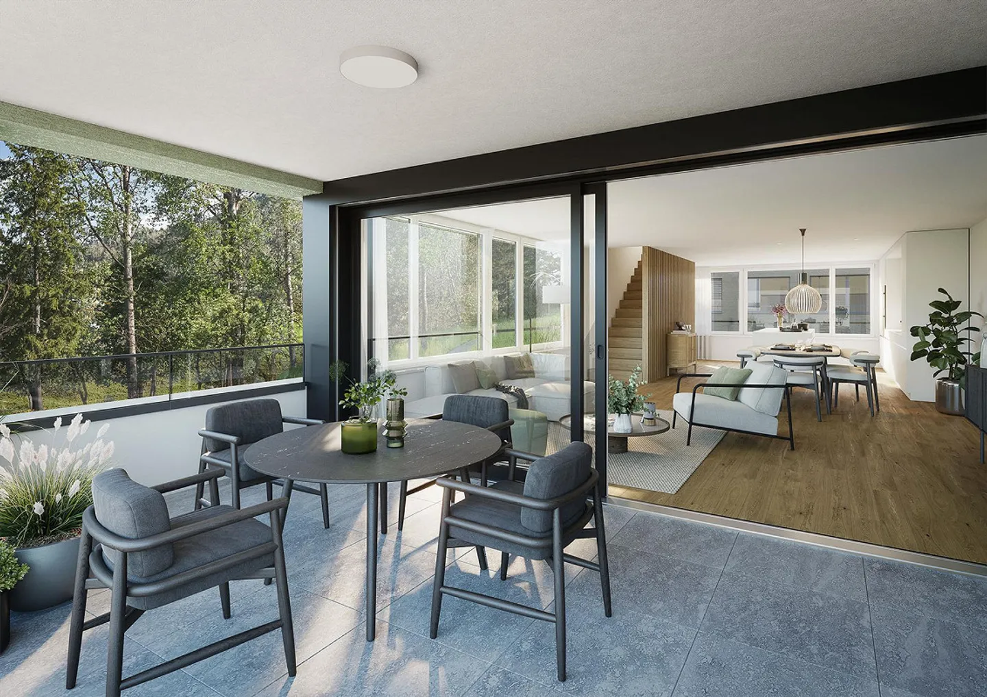 Maisons individuelles exclusives de 5,5 pièces (DEFH) - Steinmatt am Rubibach - Photo 4 sur 6