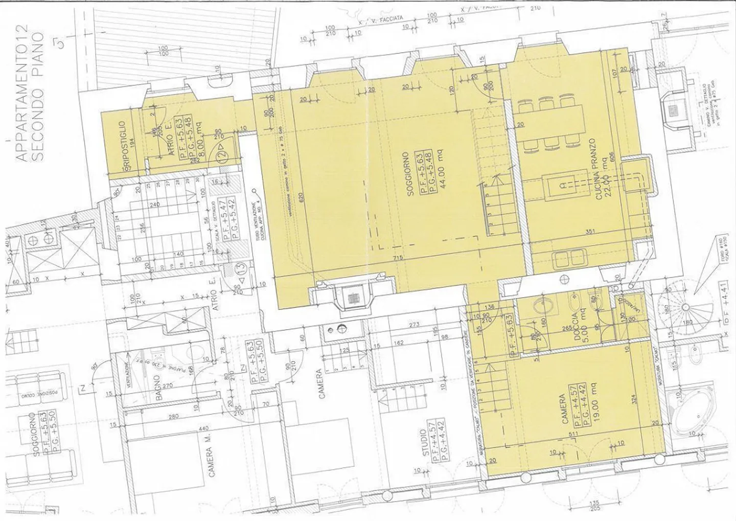 Mendrisio, appartamento mansardato di 4,5 locali con charme nel centro storico di Mendrisio - Foto 11 di 13