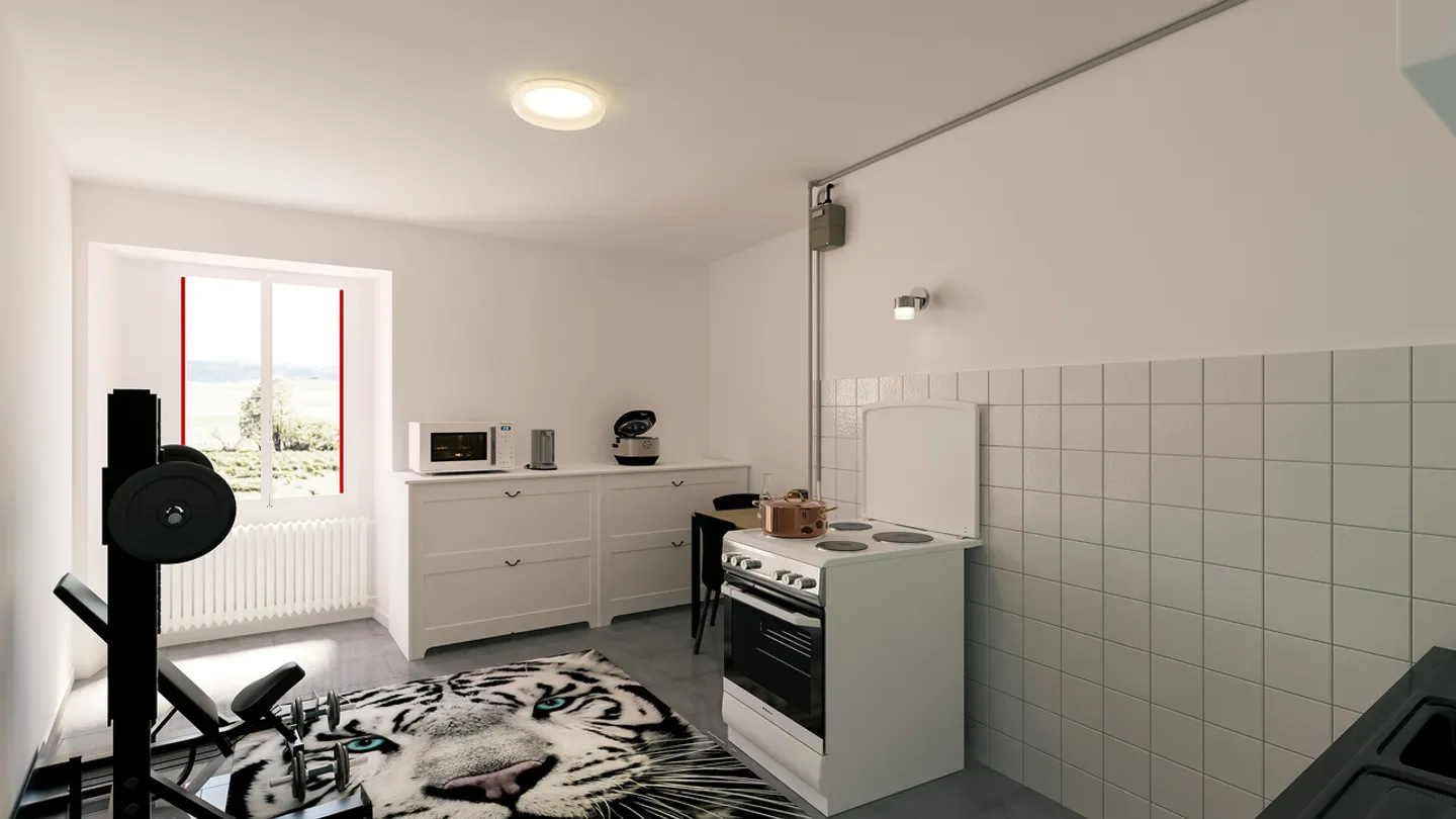 2,5 Zimmer in einer kleinen PPE nahe den Einrichtungen - Foto 4 von 5