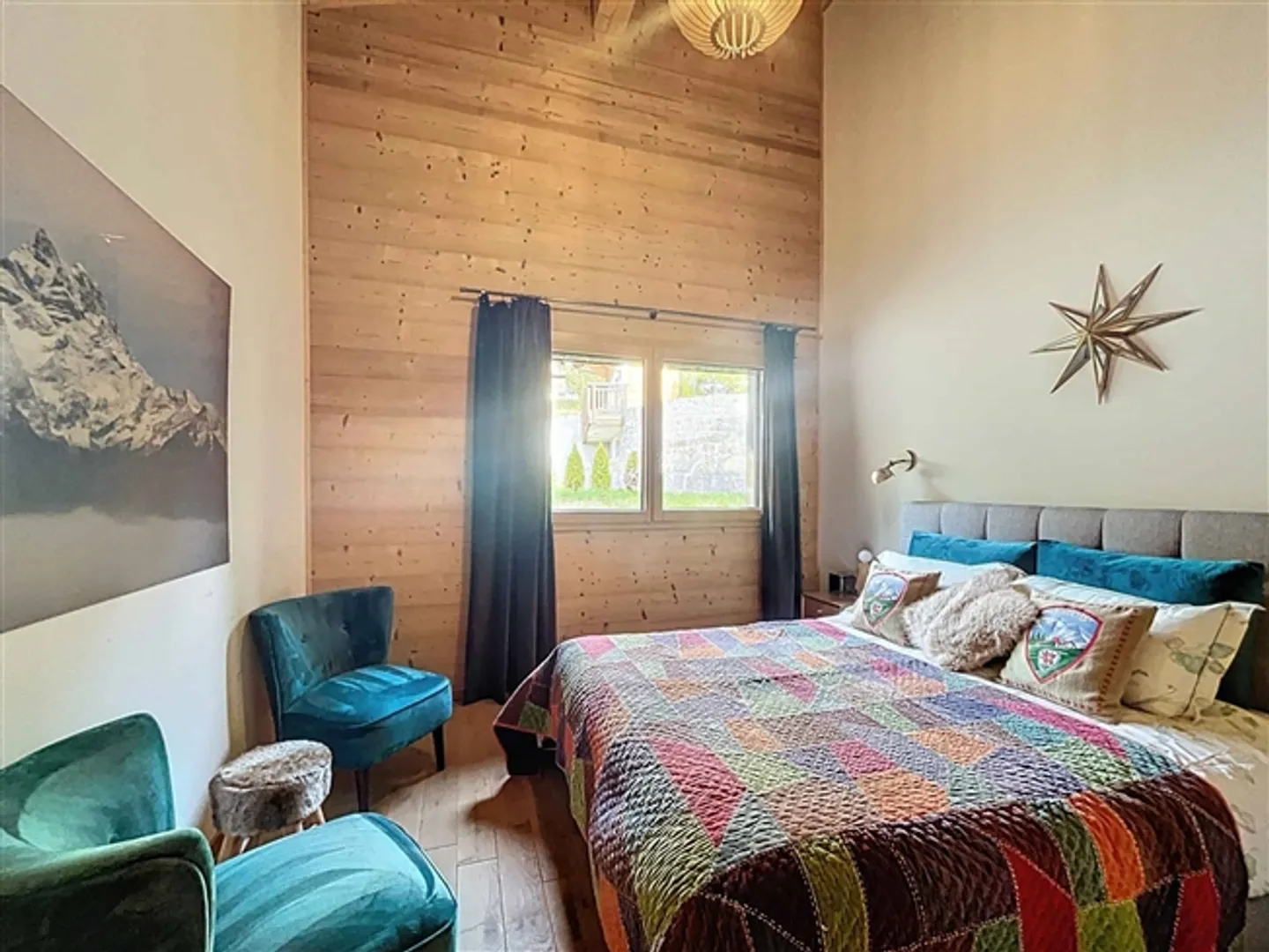 Appartement avec caractère surplombant les montagnes, à deux pas des pistes - Photo 9 sur 10