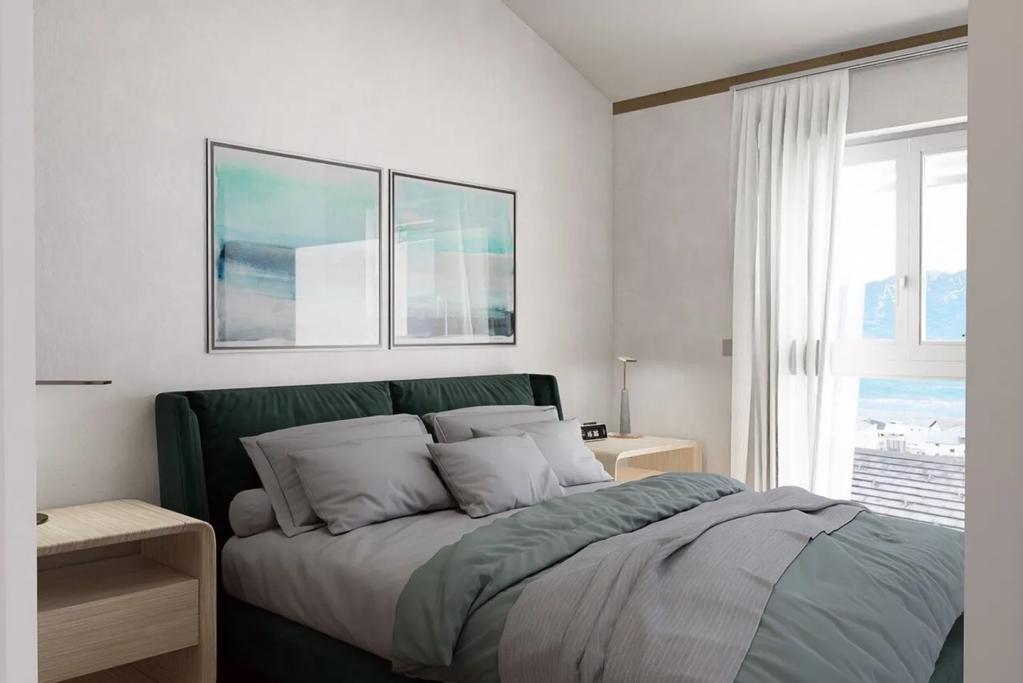 Wunderschöne und geräumige 2,5 Zimmer im 1. Stock mit 1 überdachten Parkplatz - Foto 4 von 7