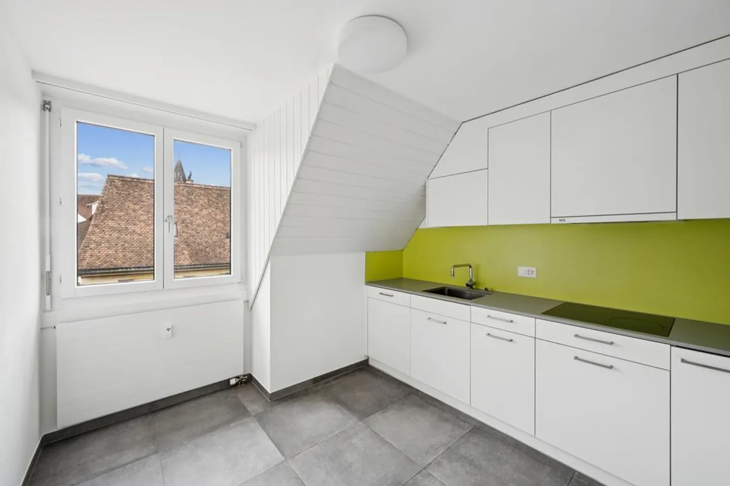 Cozy 3.5 Room Attic Apartment in the Center of Aesch - Photo 3 of 11