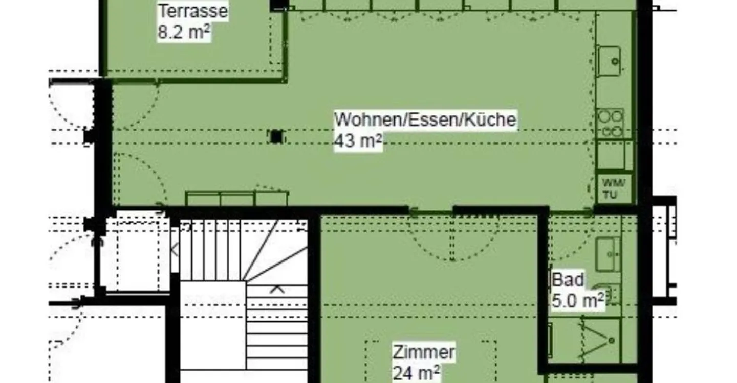 Incantevole appartamento appena ristrutturato nel cuore di Winterthur - Foto 9 di 9
