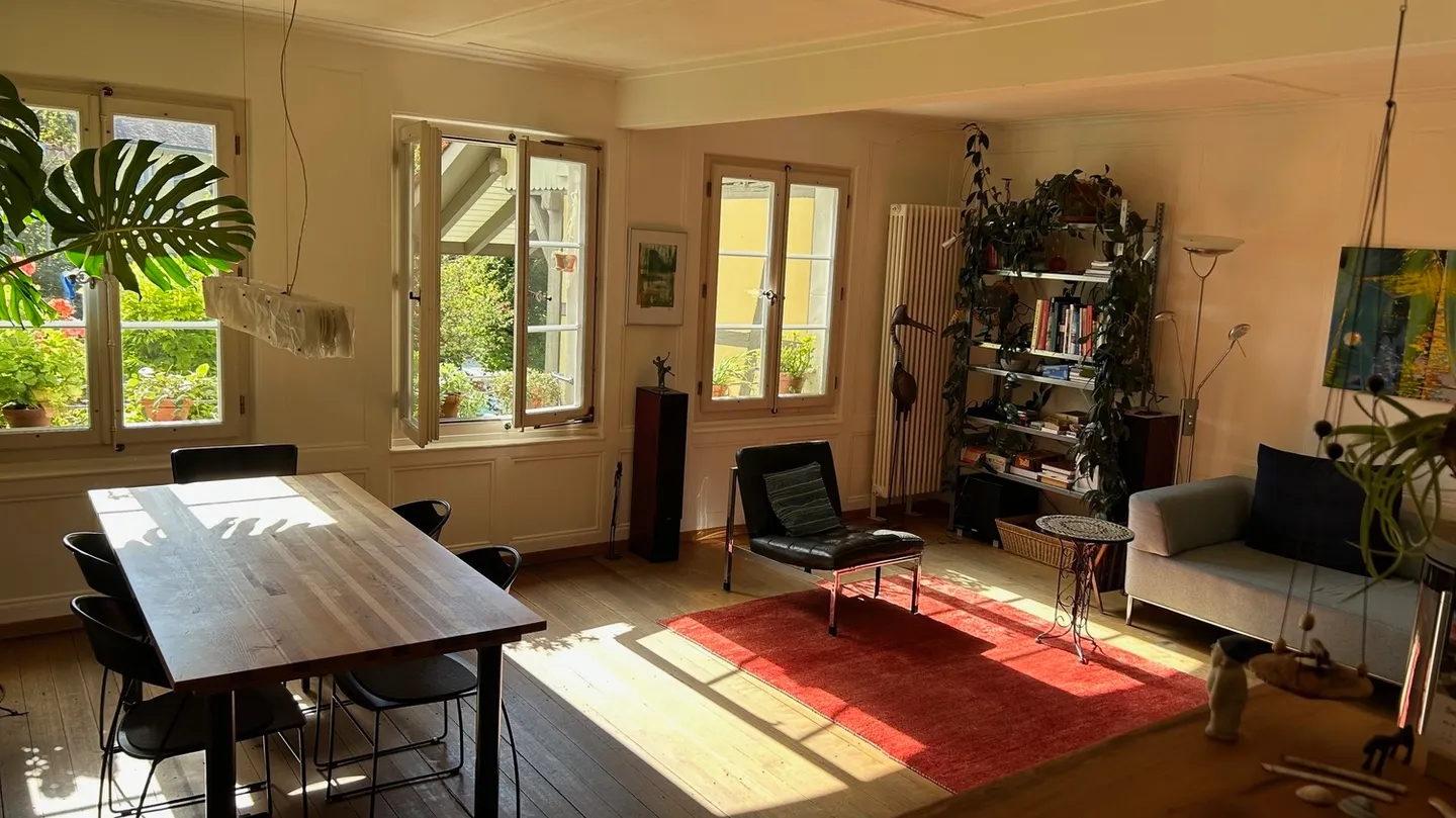 APPARTAMENTO 4½ STANZE A BERN - ALTENBERG, ARREDATO, TEMPORANEO - Foto 2 di 10