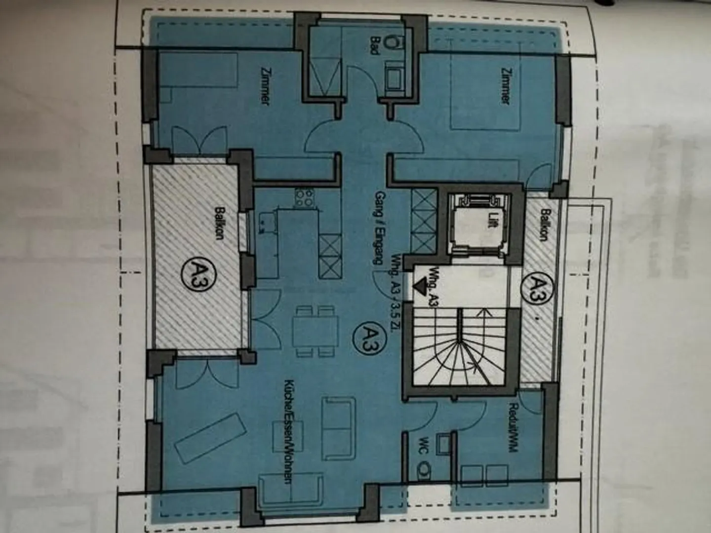 Appartamento mansardato di 3,5 locali con vista lago - Foto 8 di 8
