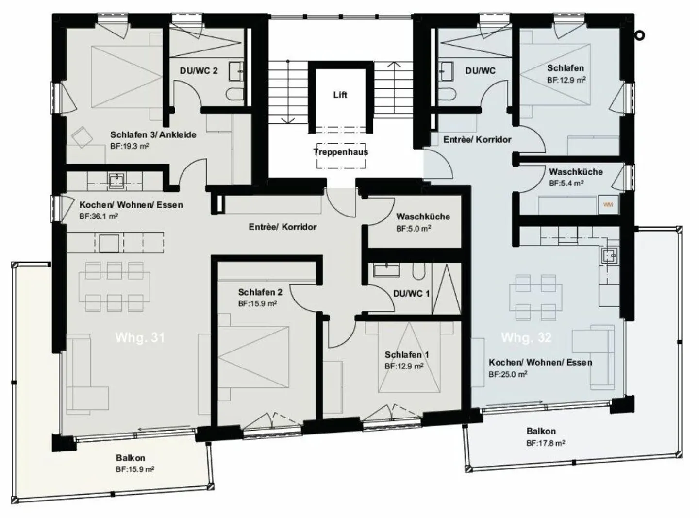 Modernes 4.5-Zimmer-Apartment - Foto 7 von 9