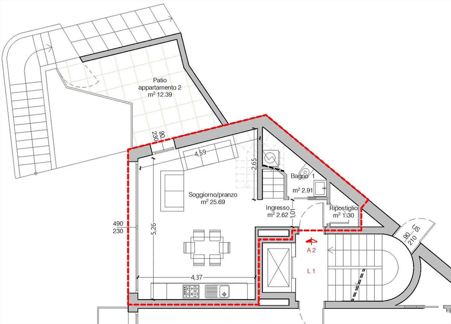 Elegant duplex in a convenient and quiet area - Photo 7 of 9