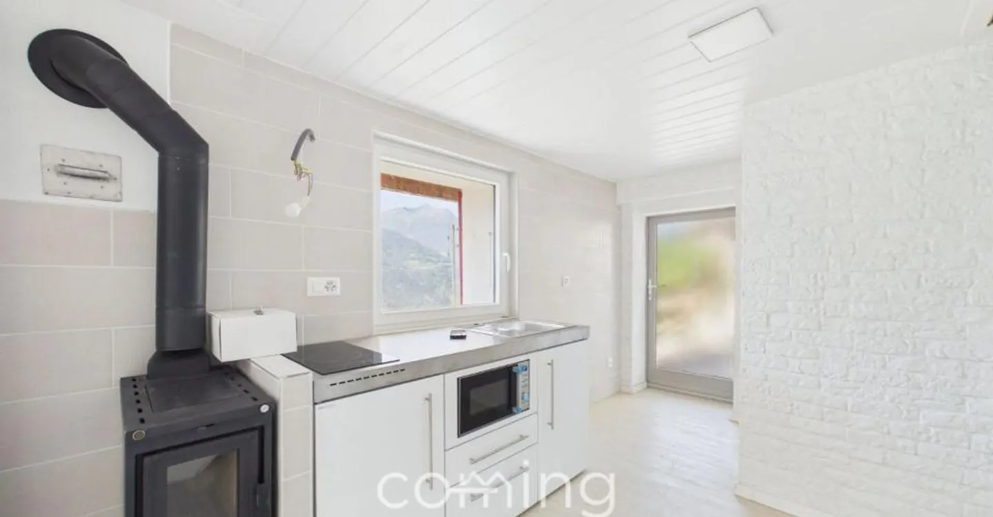 Charming Tiny House in Hohtenn with Sunny Terrace and Mountain View - Photo 4 of 11