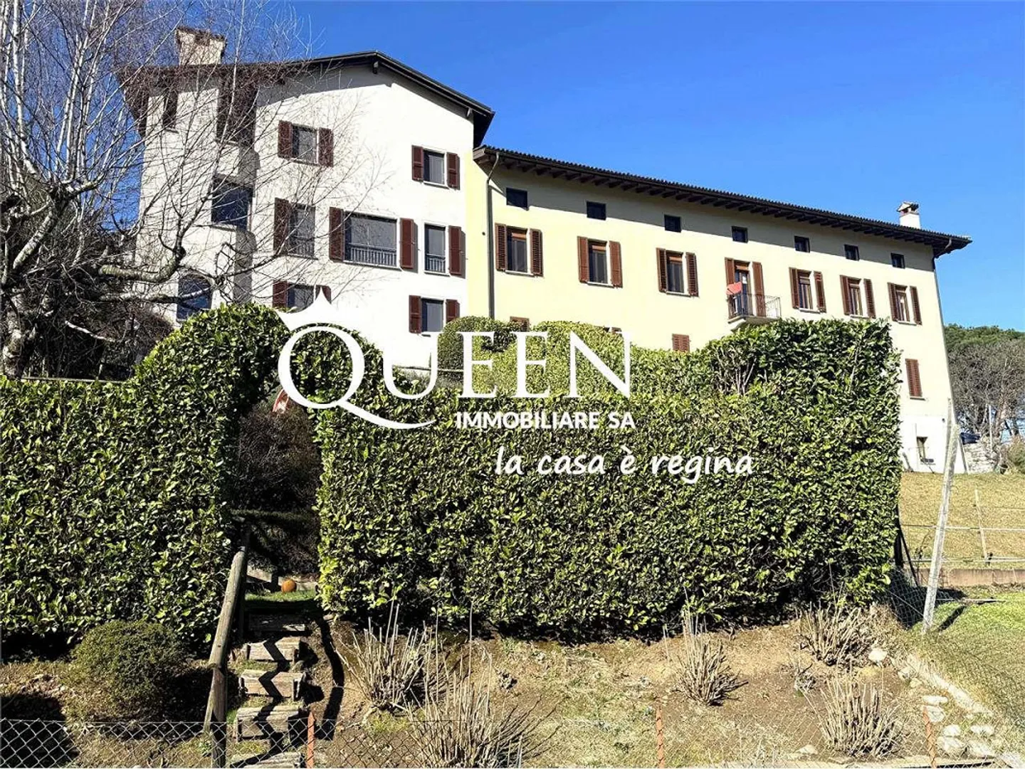 Montagnola : maison de charme 7,5 pièces avec jardin et vue sur le lac - Photo 1 sur 13