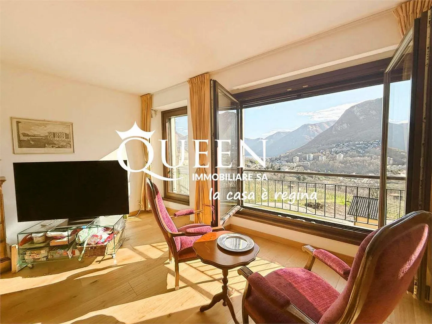 Montagnola : maison de charme 7,5 pièces avec jardin et vue sur le lac - Photo 5 sur 13