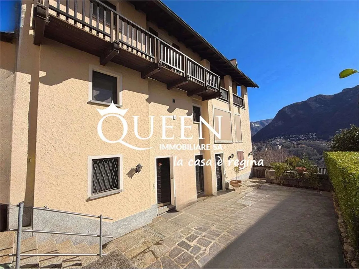 Montagnola : maison de charme 7,5 pièces avec jardin et vue sur le lac - Photo 7 sur 13