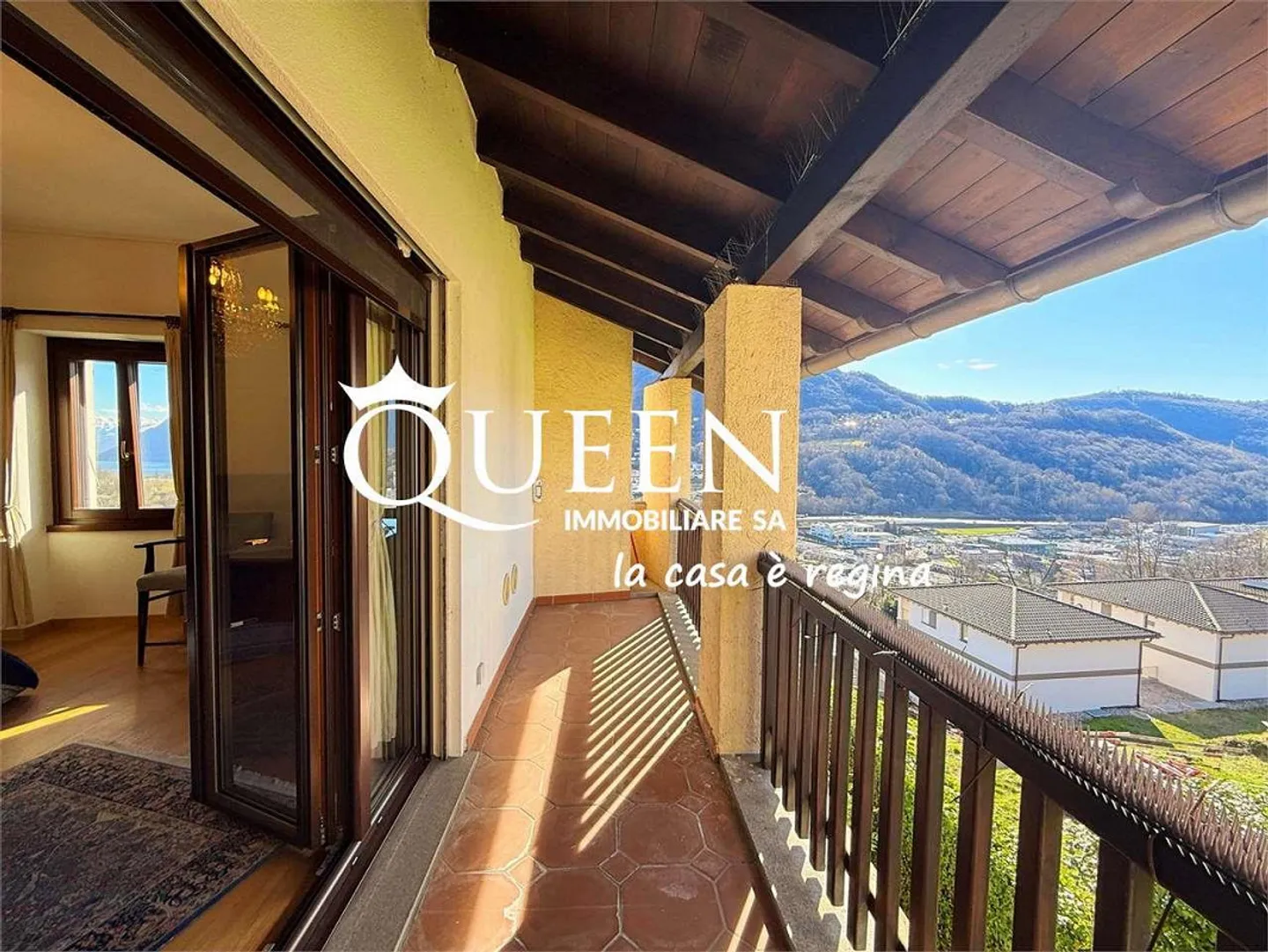 Montagnola : maison de charme 7,5 pièces avec jardin et vue sur le lac - Photo 12 sur 13