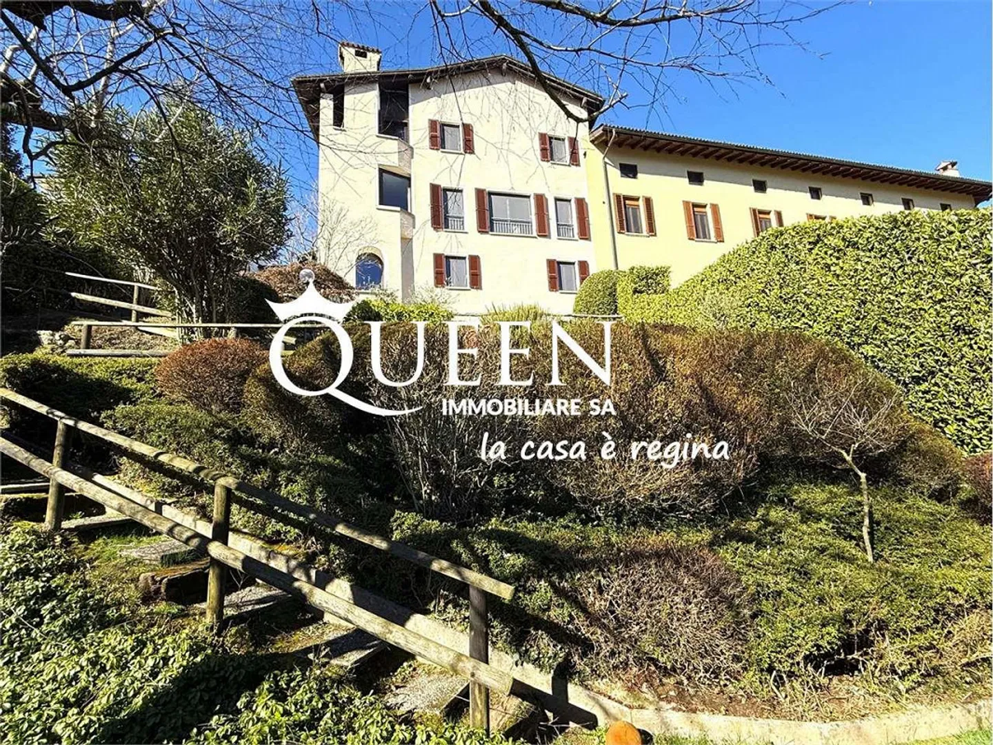 Montagnola : maison de charme 7,5 pièces avec jardin et vue sur le lac - Photo 13 sur 13