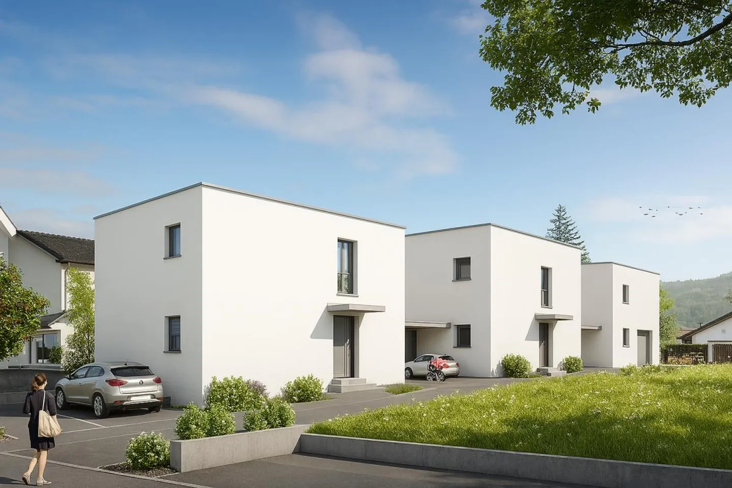 Case unifamiliari indipendenti da 5.5 locali, incluso posto auto coperto - NUOVA COSTRUZIONE - Foto 5 di 5