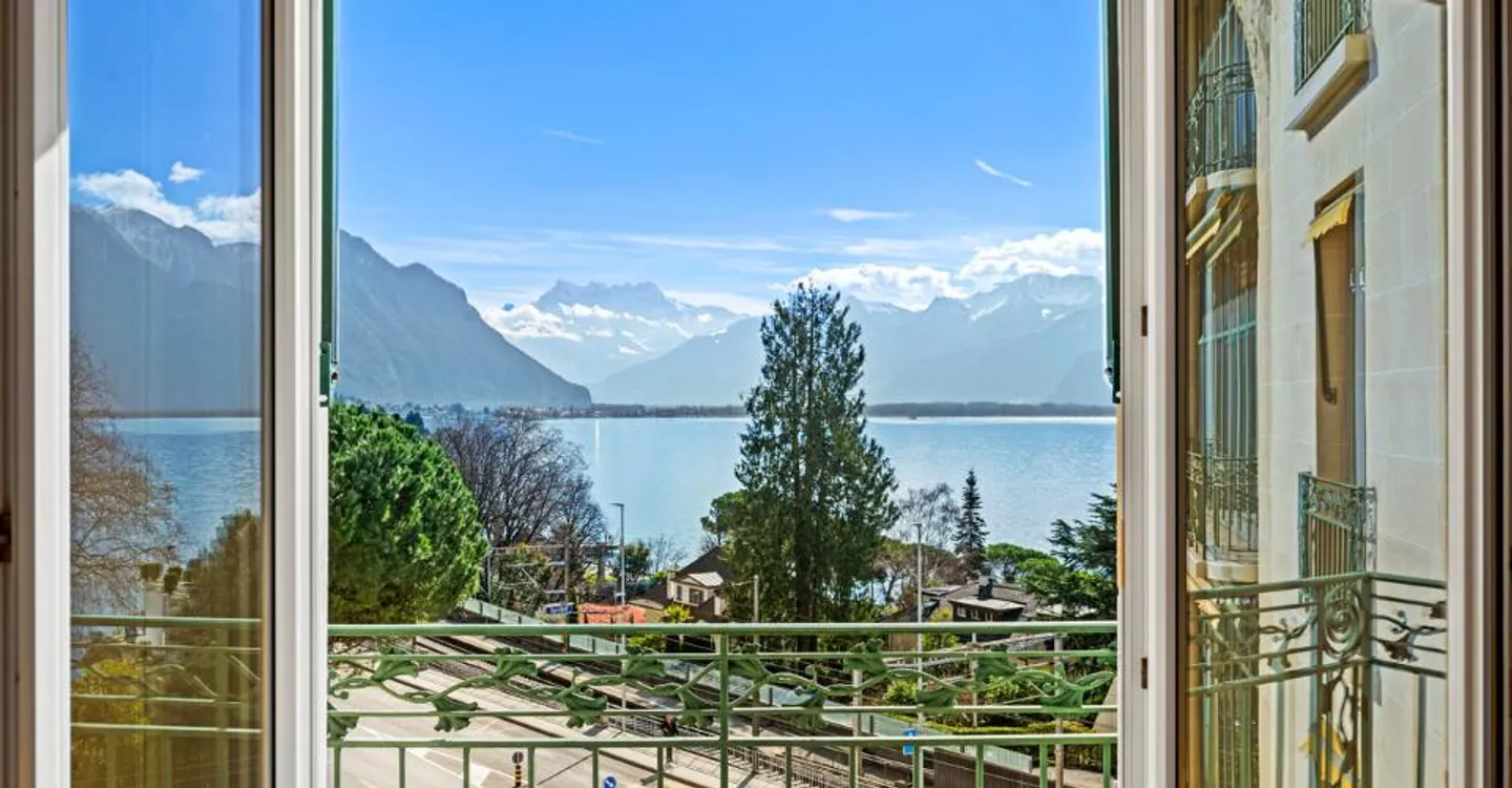 Exklusives Apartment in Montreux - Foto 1 von 12