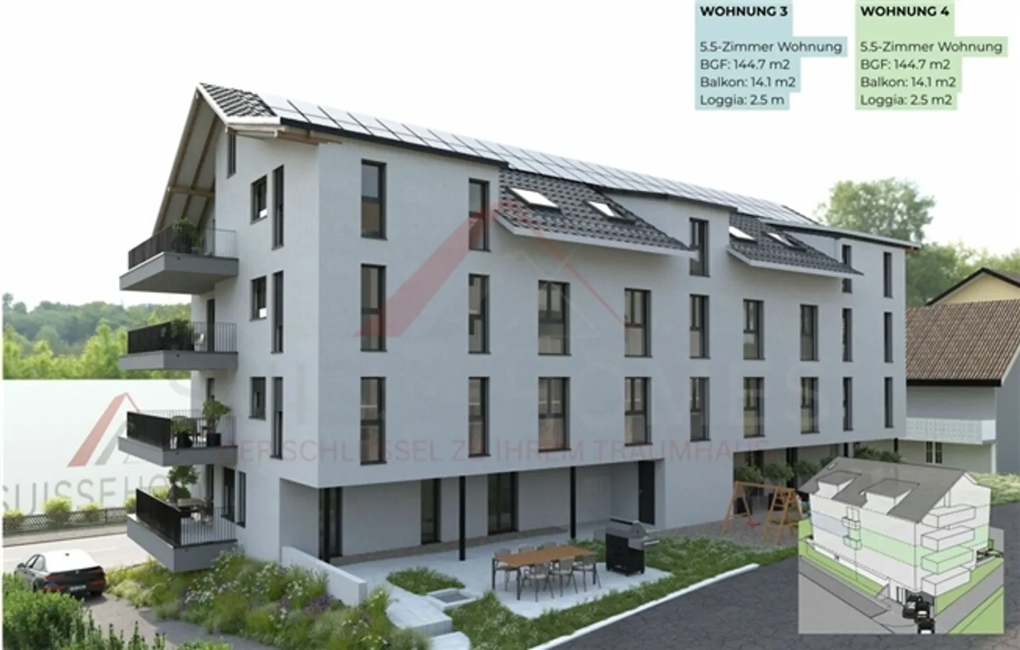 High-Quality Living with Style & Space - 5½-Room Condominium "RESIDENCE CENTRO" South - Photo 11 of 15