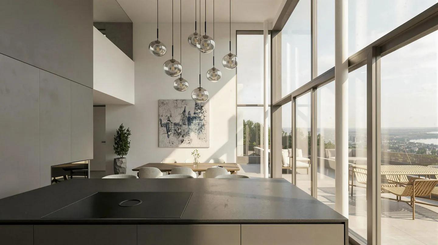 Appartamento duplex con vista panoramica - Foto 4 di 10