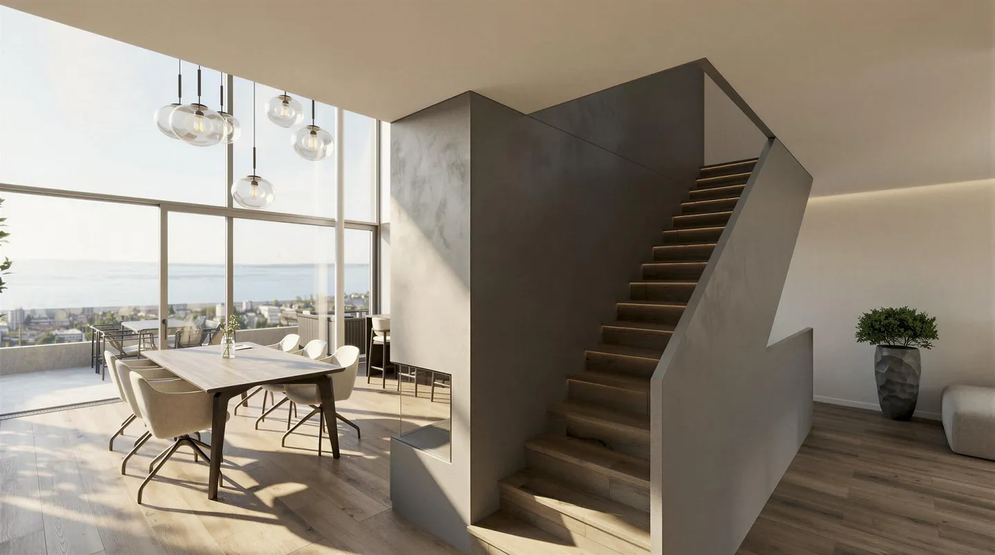 Appartamento duplex con vista panoramica - Foto 5 di 10