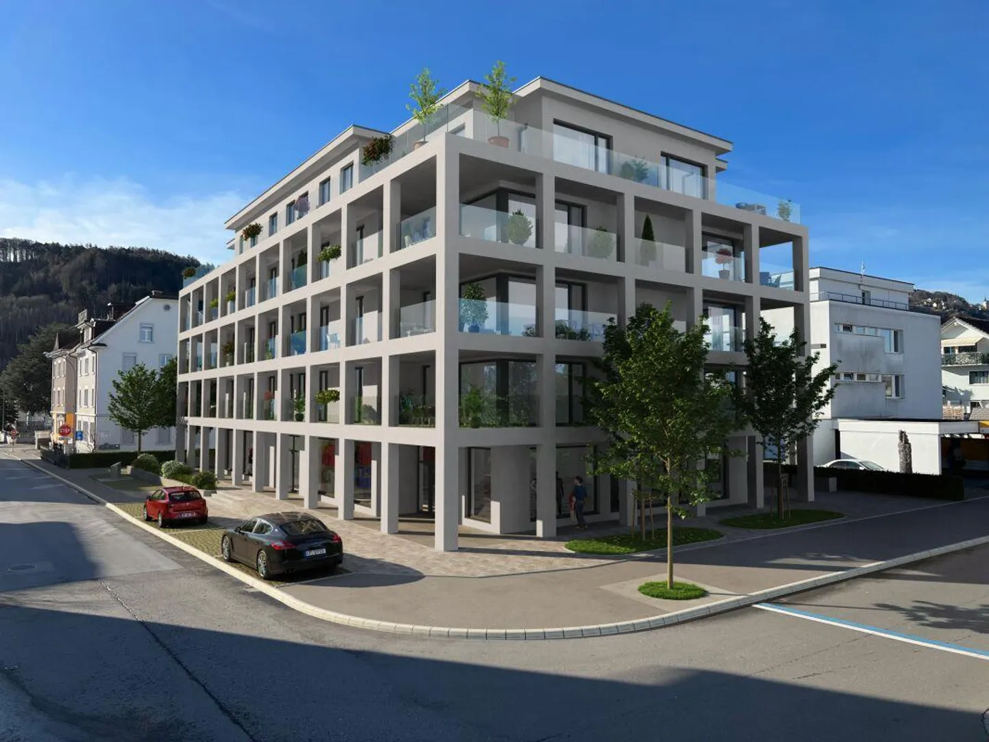 Zentrale Parkplätze - Foto 2 von 3