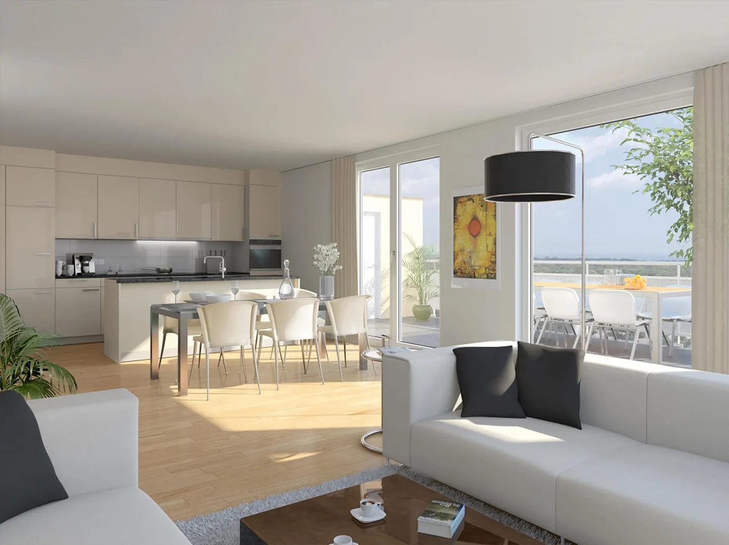 Il tuo appartamento da sogno ti aspetta! Appartamento attico nella migliore posizione! - Foto 4 di 9