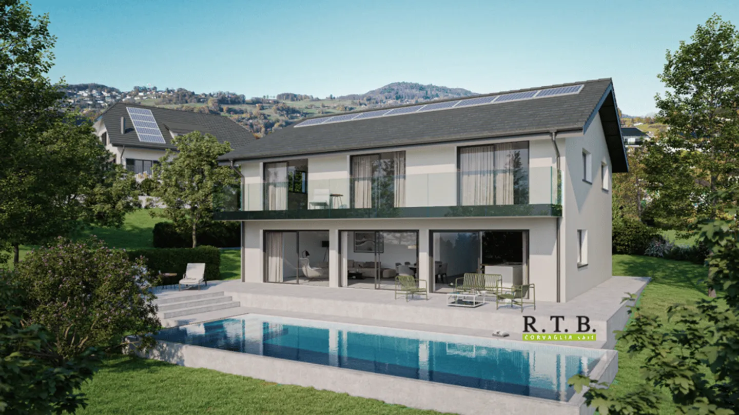 Individual Villa 5.5 Rooms in St-Légier-La Chiésaz - Photo 1 of 12
