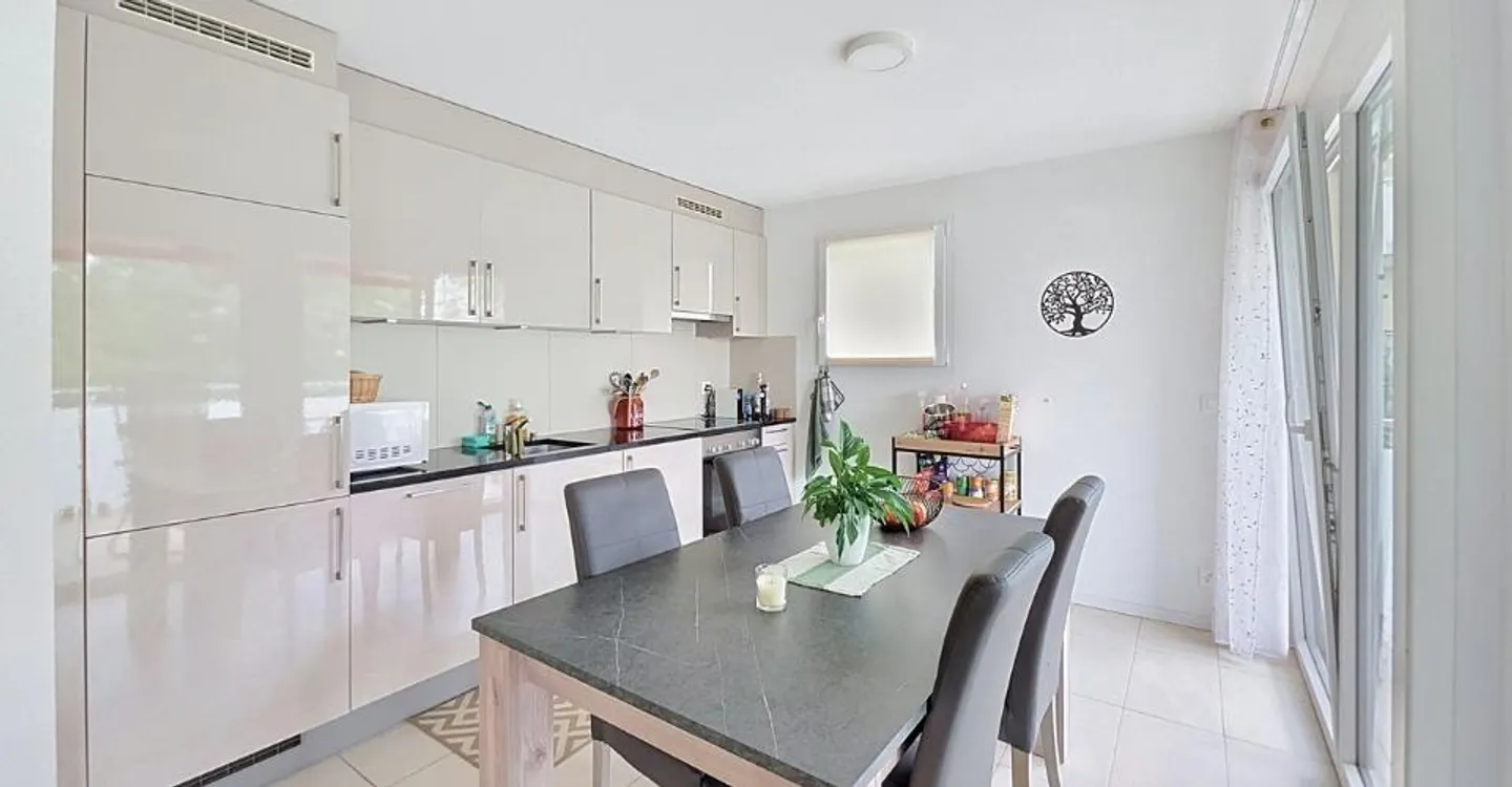 Appartement de 3.5 pces (85 m2) à Dompierre - FR - Foto 6 di 12