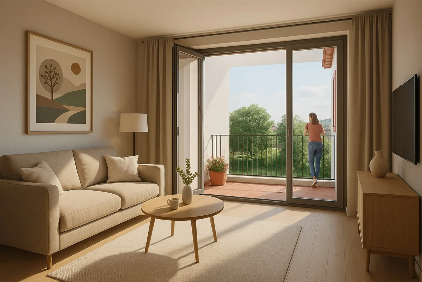 1144 Ballens - Duplex con 5,5 stanze, completamente nuovo - Foto 1 di 8