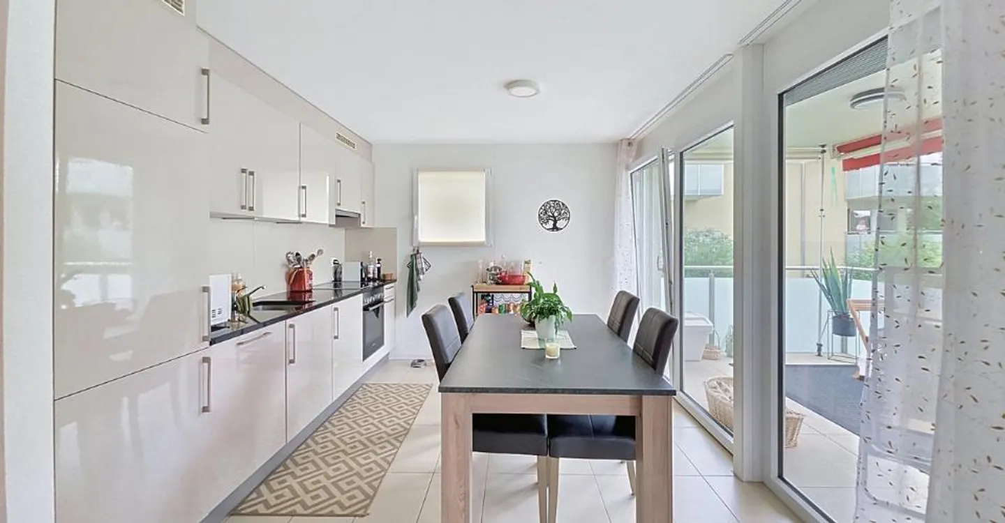 Appartement de 3.5 pces (85 m2) à Dompierre - FR - Foto 5 di 12