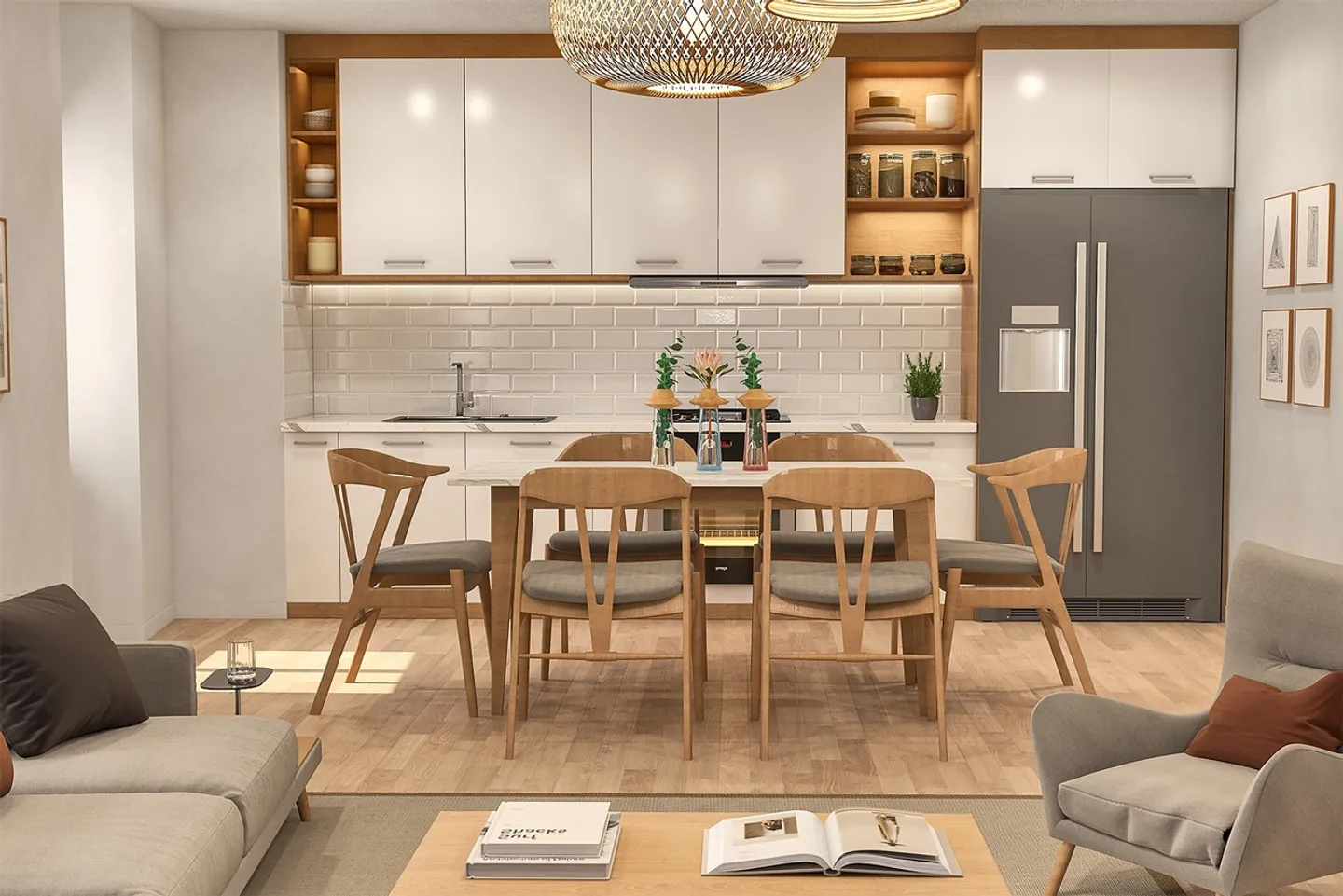 1144 Ballens - Duplex con 5,5 stanze, completamente nuovo - Foto 4 di 8