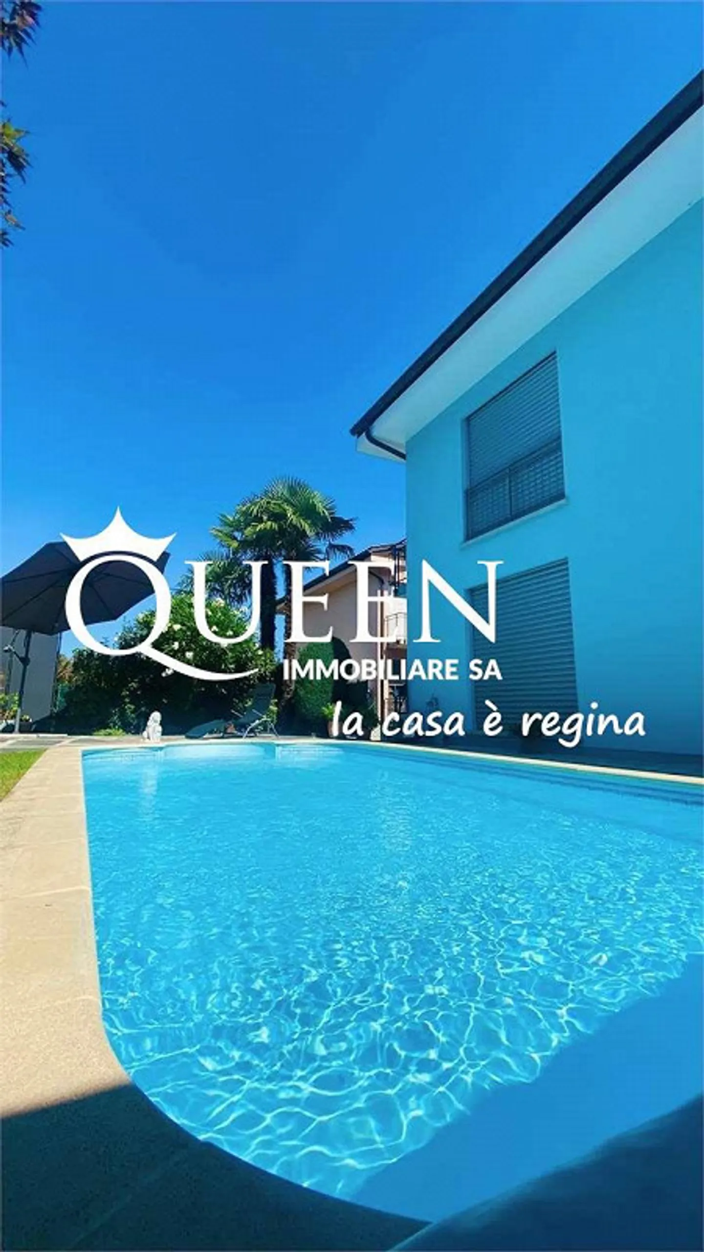 Chiasso-Seseglio: single-family villa with 5.5 rooms, pool and garden - Photo 1 of 13