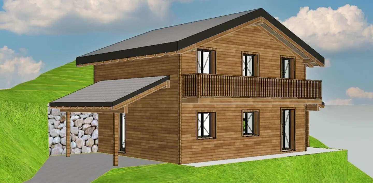 Chalet unifamiliare con 4,5 camere - Foto 2 di 2