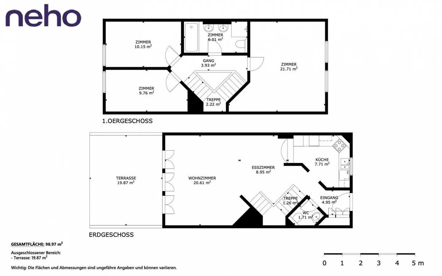 Charmante Maisonette mit Terrasse - Foto 8 von 8