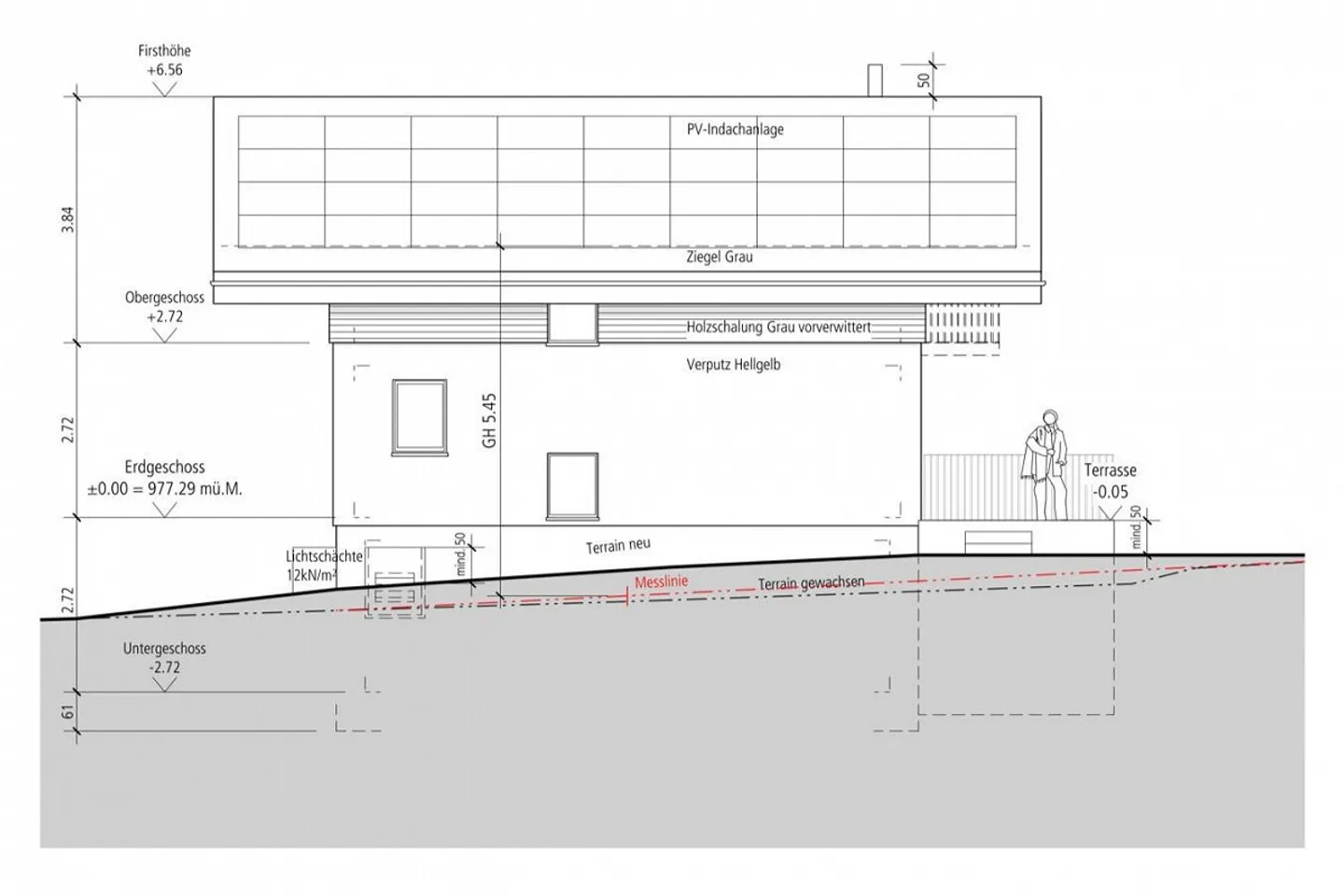 Casa unifamiliare di 5½ locali di nuova costruzione adiacente alla zona agricola - Foto 12 di 20