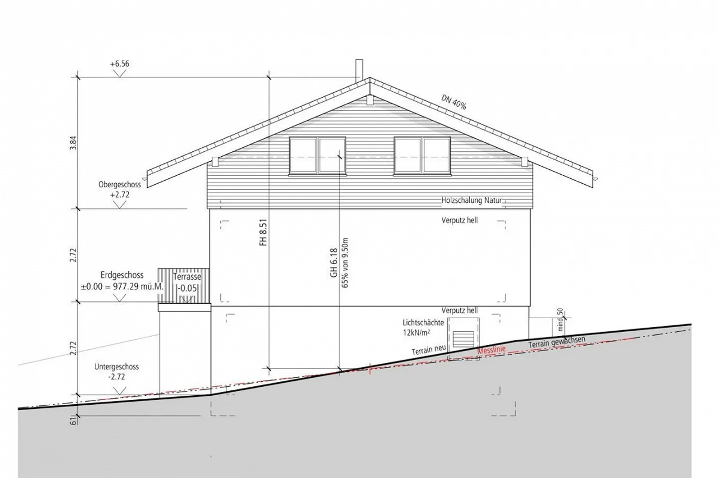 Casa unifamiliare di 5½ locali di nuova costruzione adiacente alla zona agricola - Foto 13 di 20