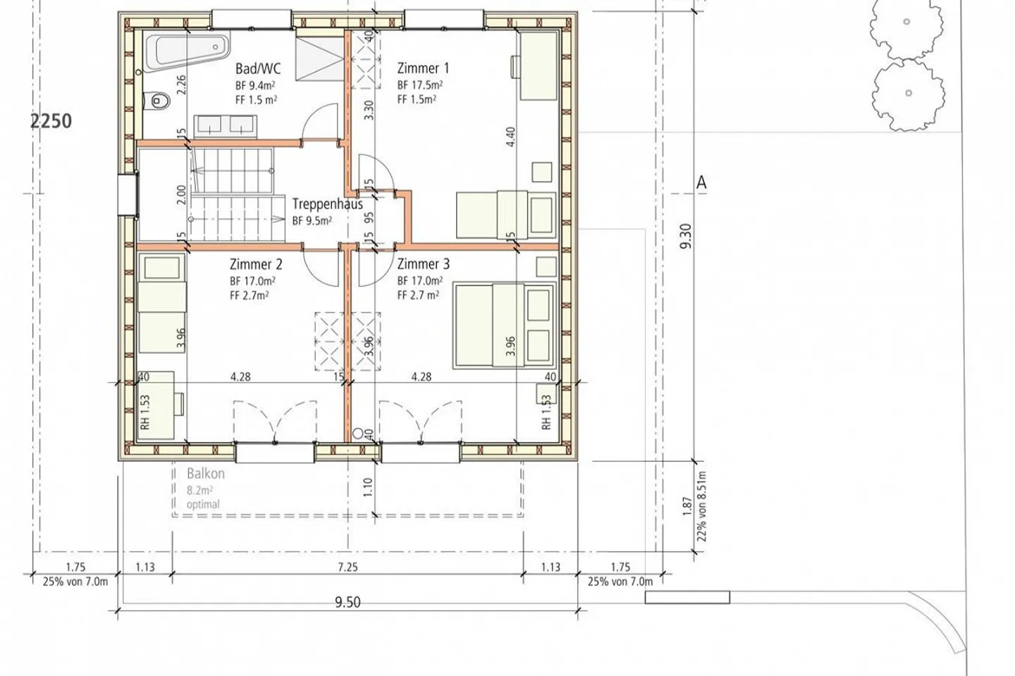 Casa unifamiliare di 5½ locali di nuova costruzione adiacente alla zona agricola - Foto 18 di 20