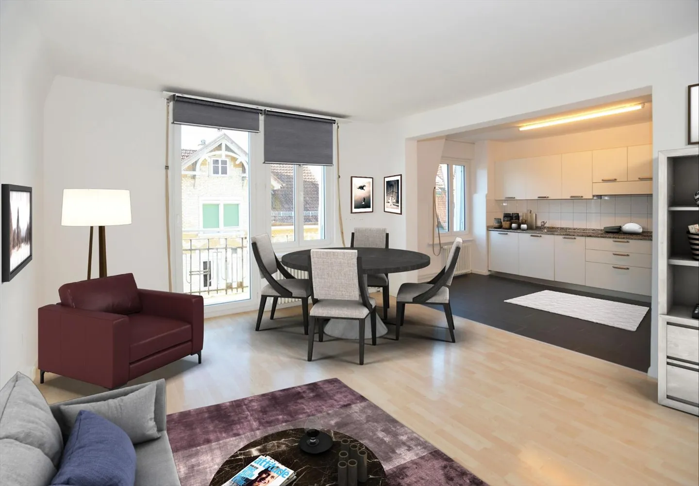 Duplex à louer - Photo 2 sur 8