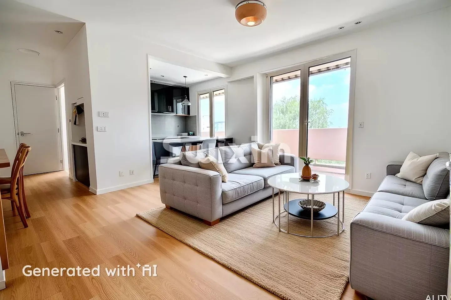 Renovierte Wohnung in Fribourg - Foto 2 von 6