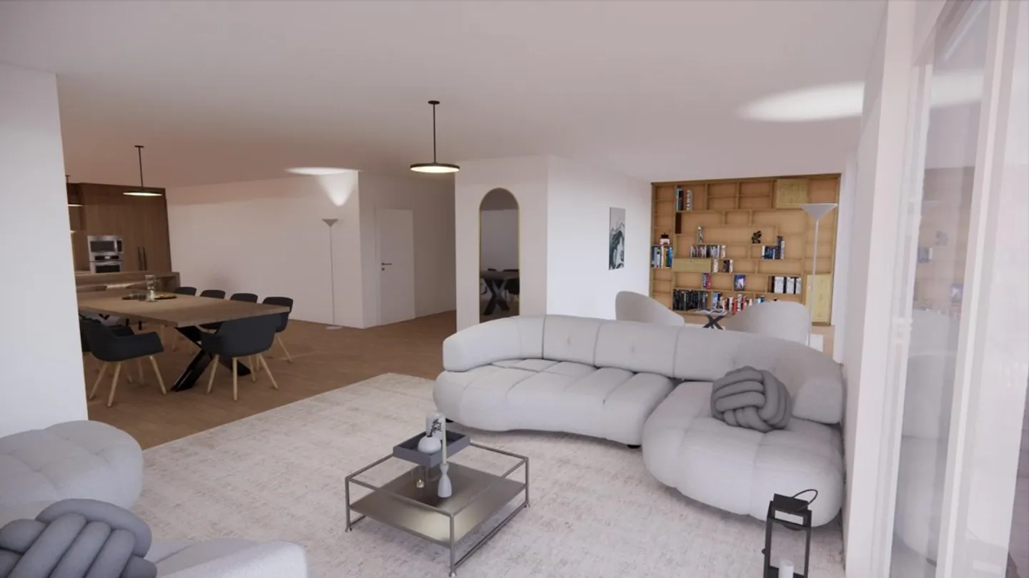 Stupendo attico con 5,5 stanze e vista - Foto 13 di 13